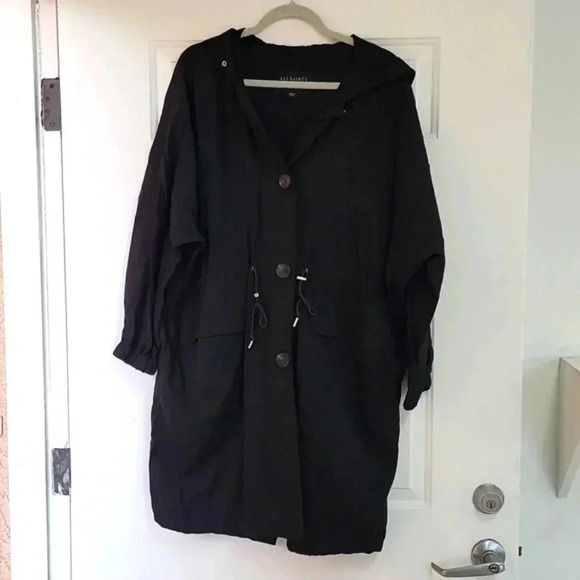 ALLSAINTS Long Jacket - Picture 1 of 11